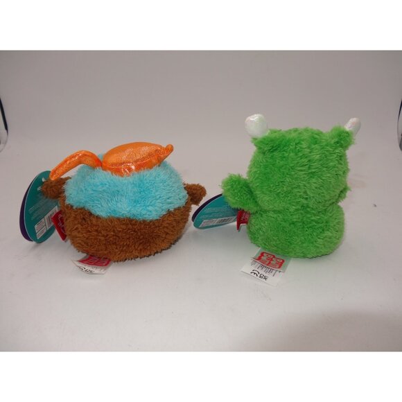 Kellytoy Bum Bumz RetroBumz Matt the Alien Plush 6" and  Colton the Coffee Pot - Picture 4 of 6